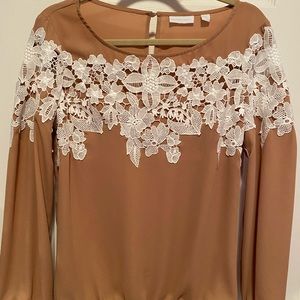 FALL COLORED SLEEK DRESSY BLOUSE